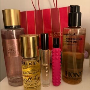 Versace Pink and Gold Fragrance Collection